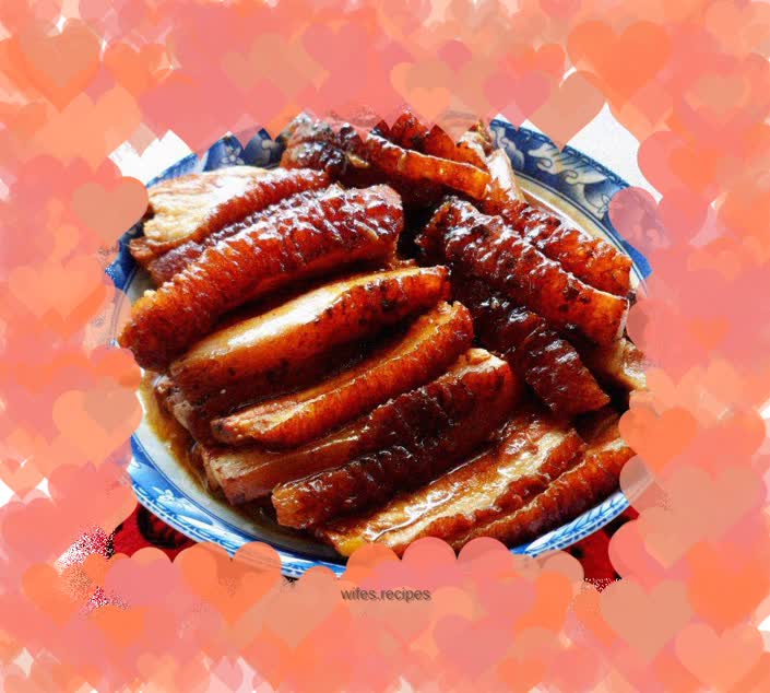 Traditional braised pork