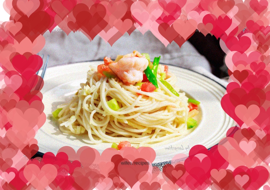 Seasonal vegetable noodles