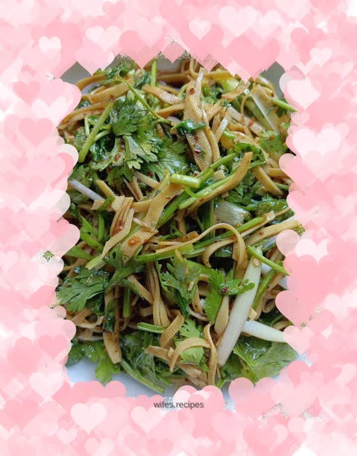 Stir-fried bean curd