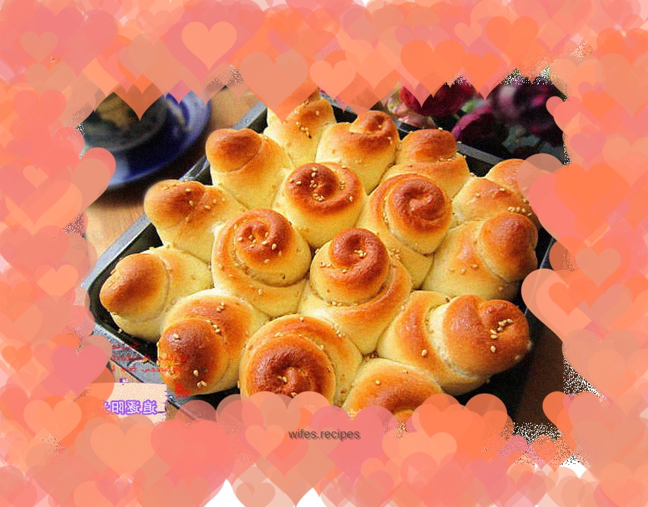 Honey buns & Korean steamed buns