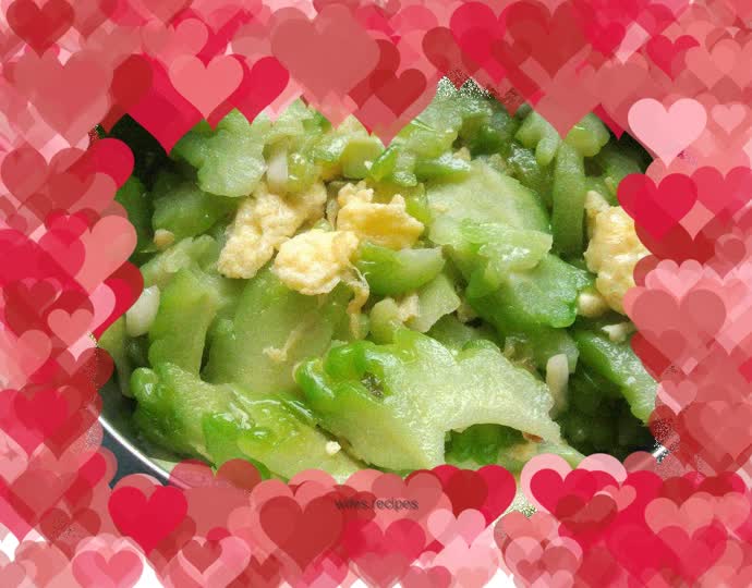 Bitter Melon Scrambled Eggs