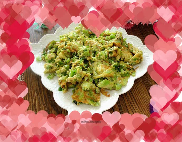 Bitter Melon Omelette