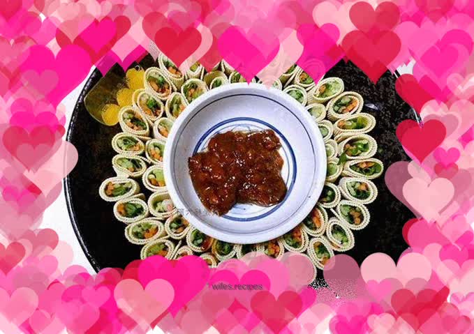 Peacock Tofu Roll: Even if you are a novice, you can also make it delicious, it is very simple