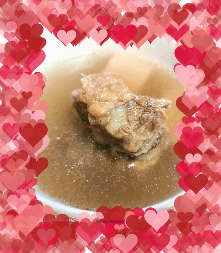 Lotus Root Peanut Pork Ribs Soup