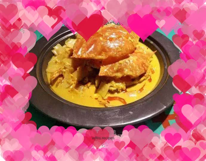 Teach you how to make delicious curry crab