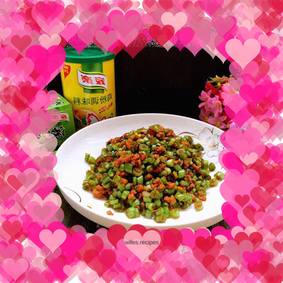 Minced Pork and Green Beans