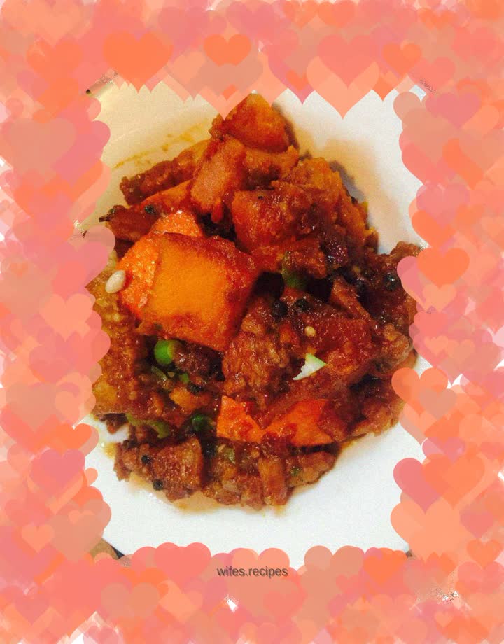 Pumpkin Stewed Pork Belly