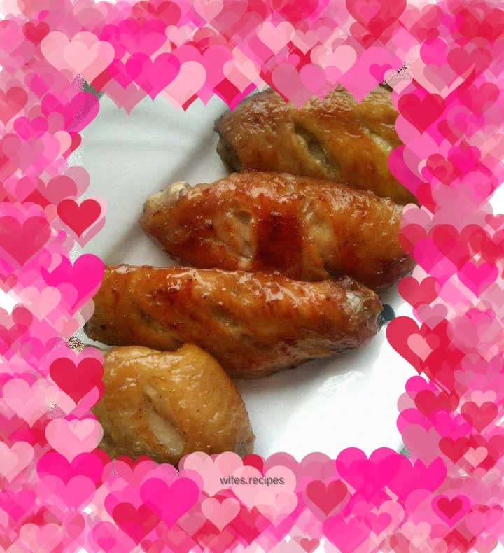 Grilled Wings with Honey Sauce