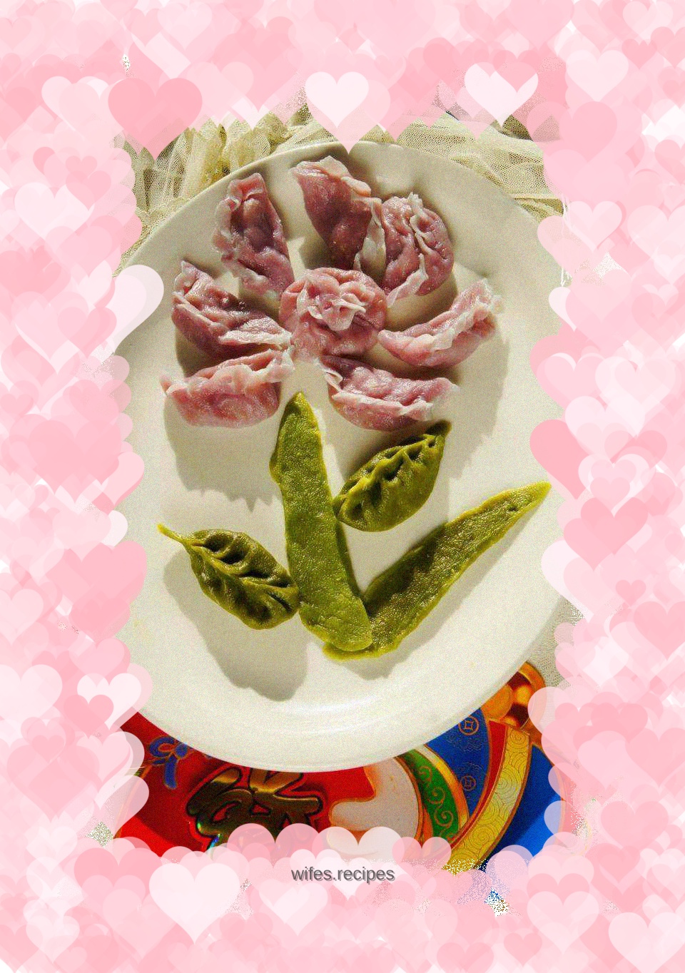 Chrysanthemum dumplings on New Year’s Day