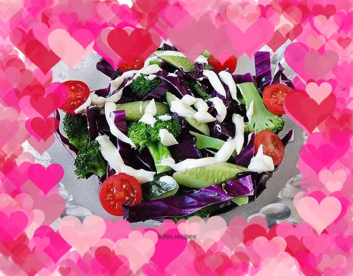 Purple Cabbage Salad