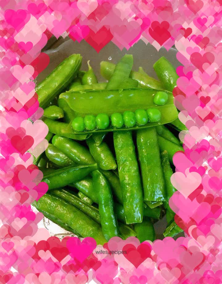 Boiled peas