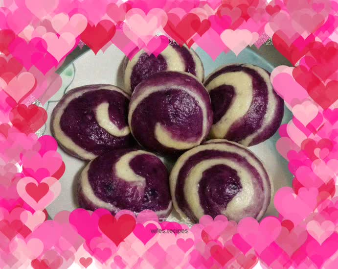 【Guangdong】Purple Sweet Potato Cyclone Bun