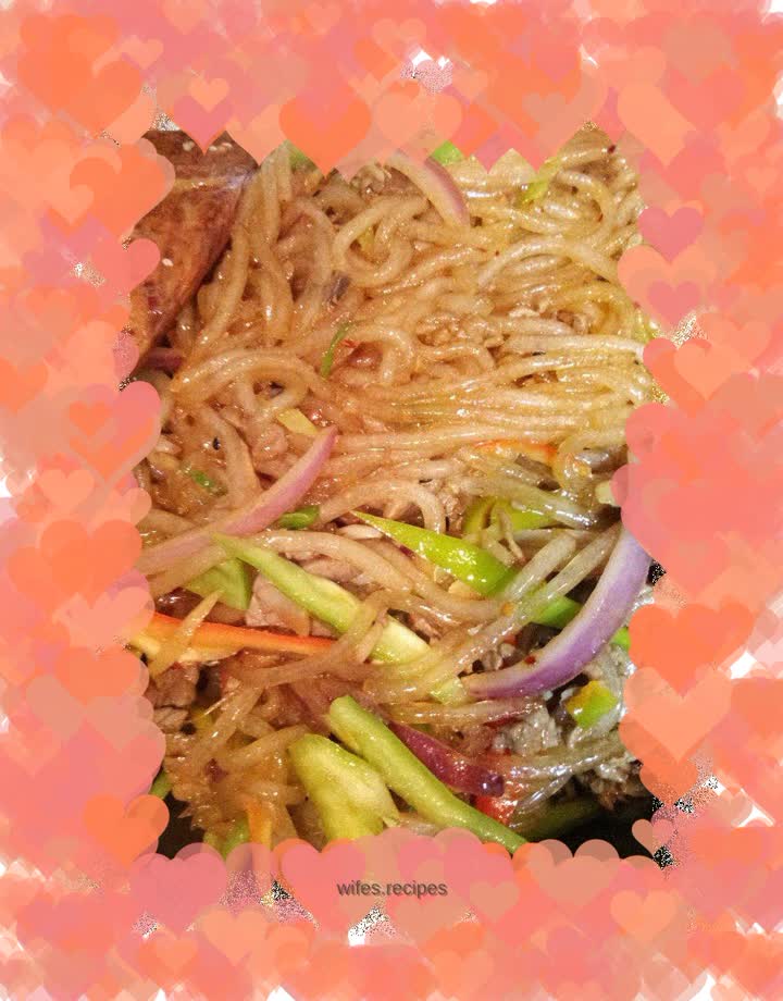 Beef stir-fry