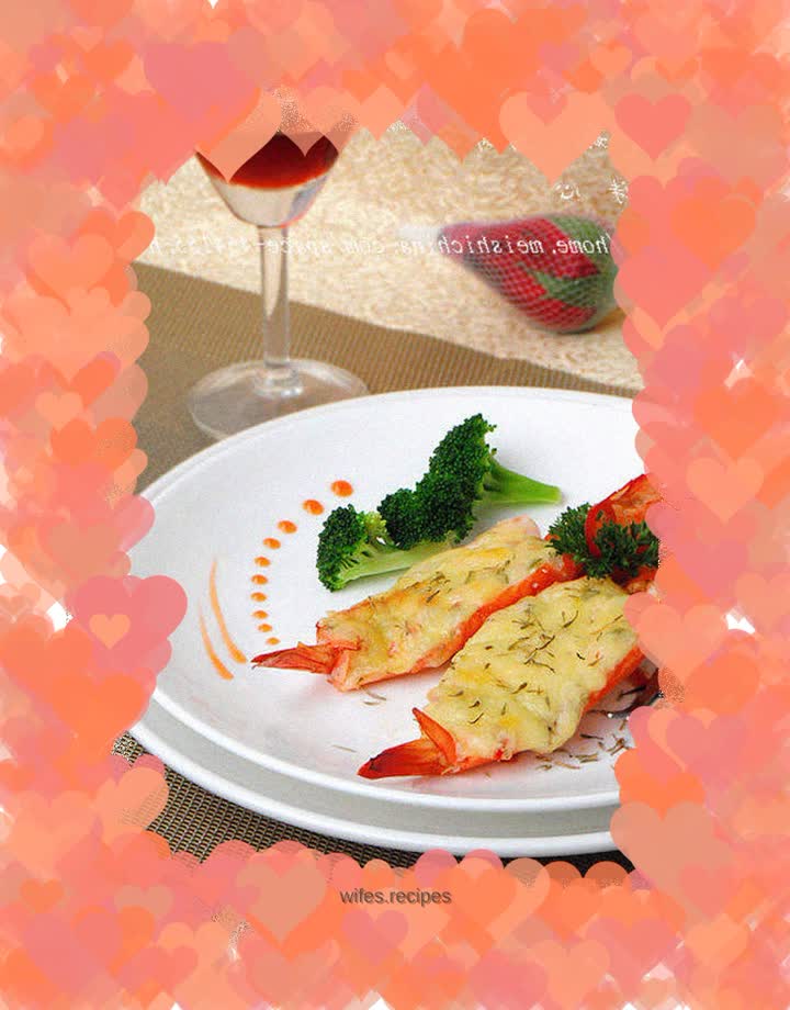 【Grilled Shrimp with Garlic and Cheese】--- Delicious grilled shrimp with rich flavor