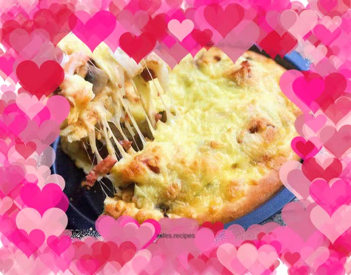 Italian Bacon and Shrimp Pizza