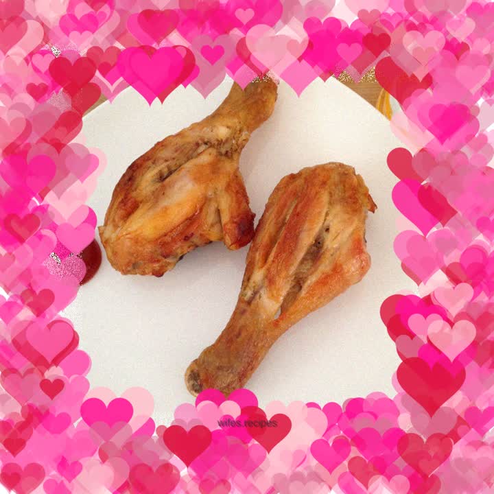 Grilled chicken legs