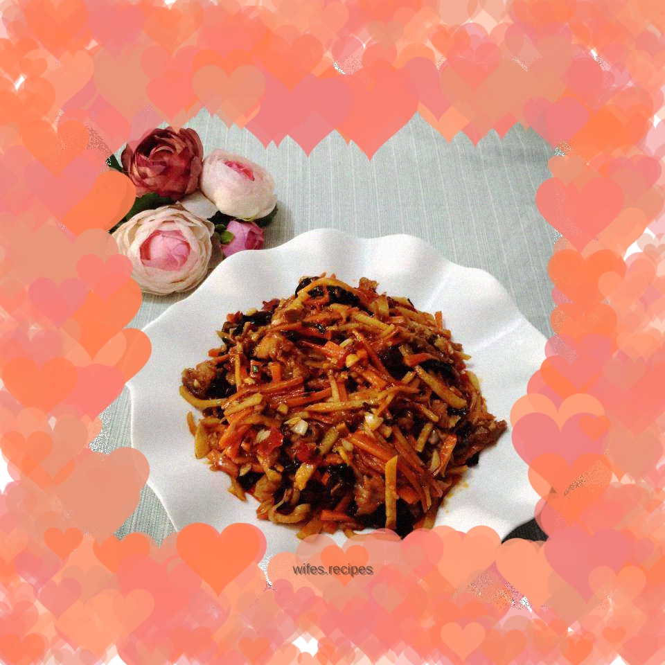 Fish-flavored shredded pork