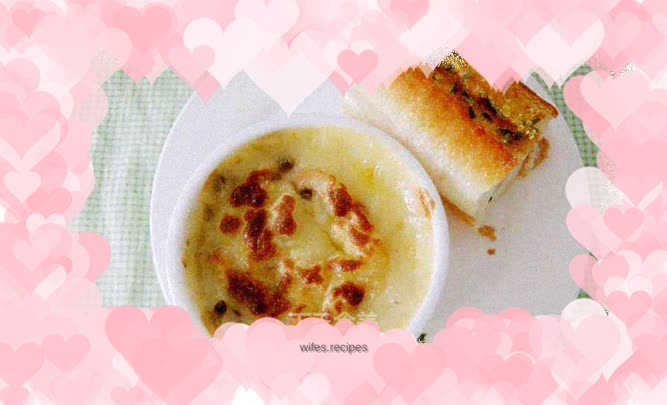 【Tuner&Roller Kitchen】❤Roasted Mushrooms with White Sauce❤