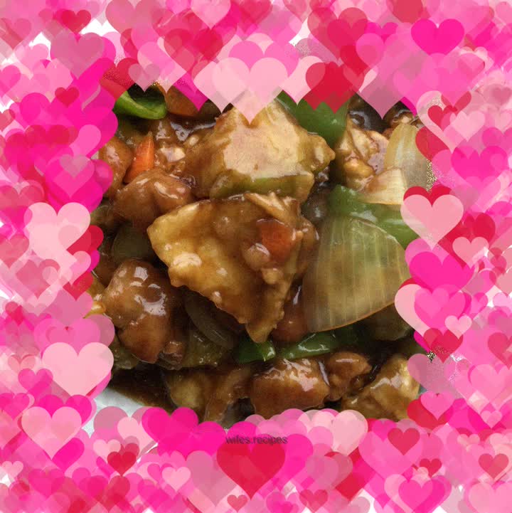 Grilled eggplant meat