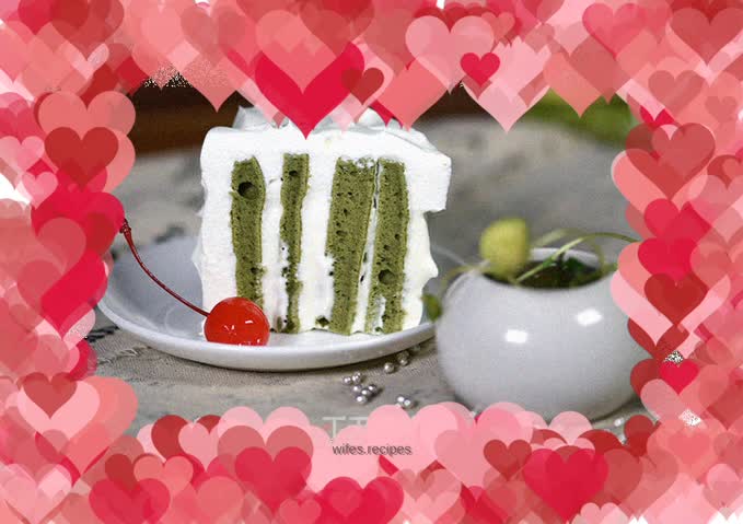 Matcha Swirl Cake