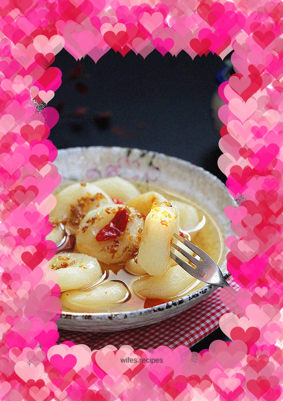 Osmanthus and water chestnut