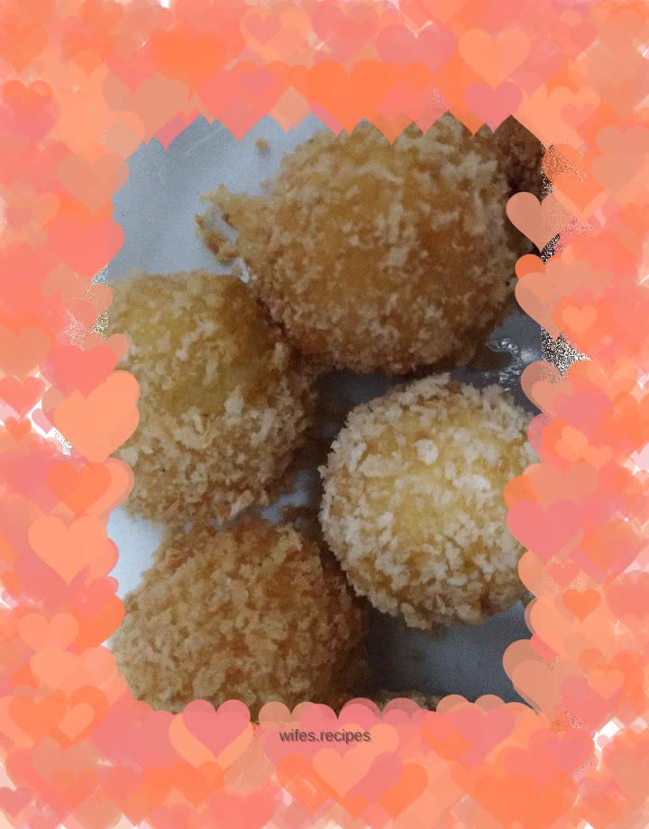 Fried potato balls