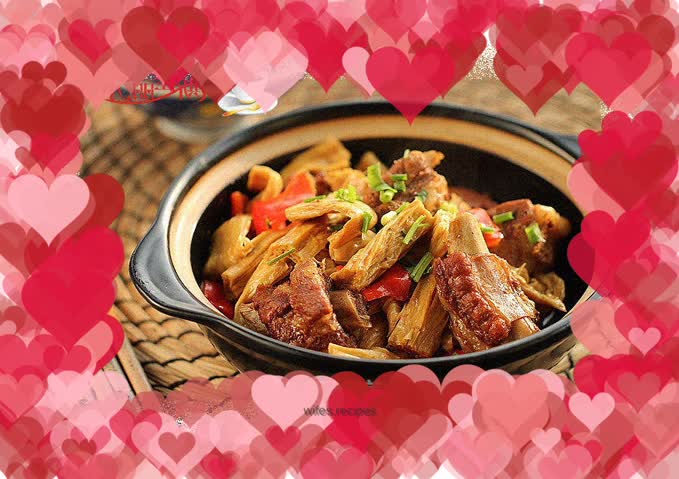 【Hubei】Yuba roasted pork ribs