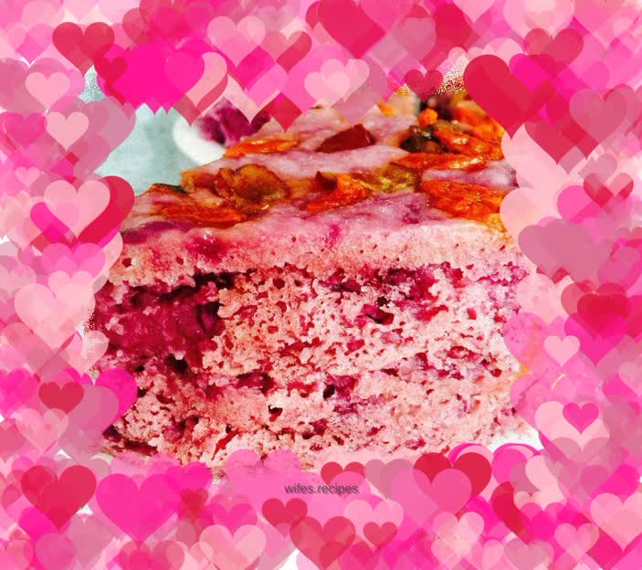 Purple sweet potato cake