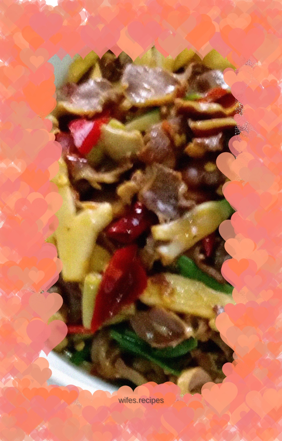 Pickled pepper chicken gizzards