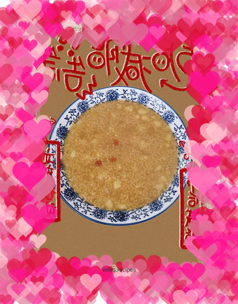 Millet and Apple Porridge
