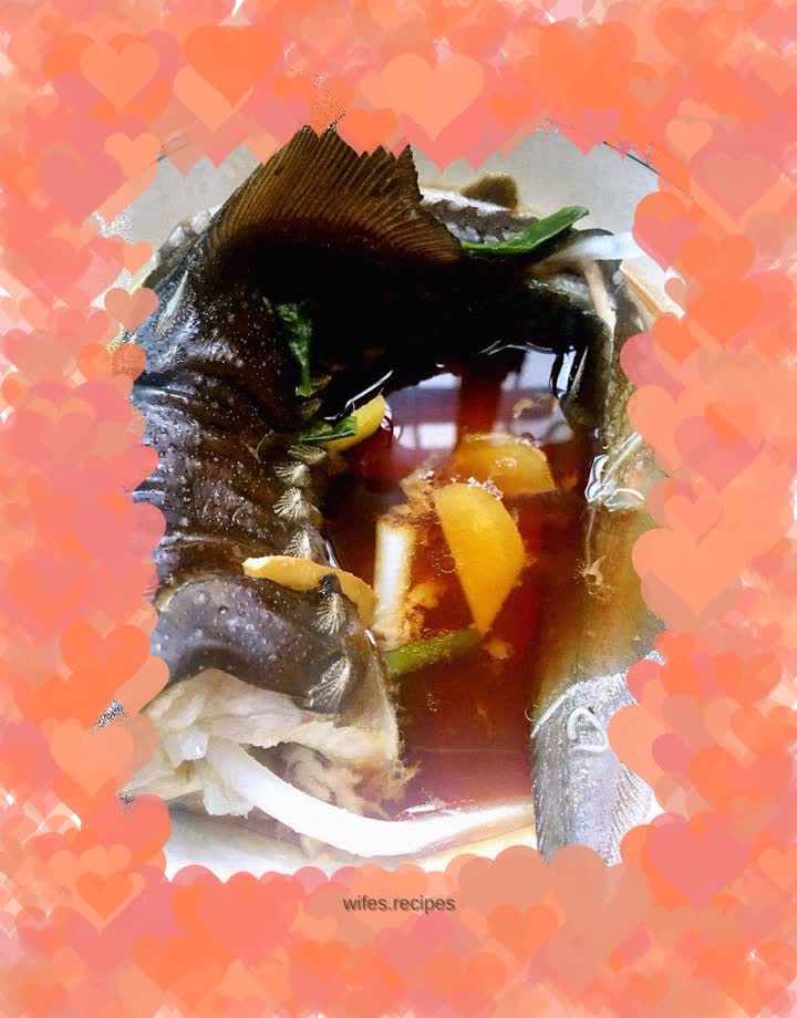 Steamed Chinese sturgeon (cultured)