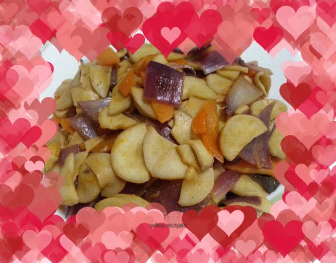 Stir-fried King Oyster Mushroom