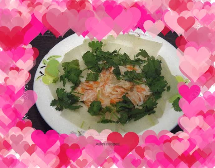 Steamed Dried Shrimp with Winter Melon