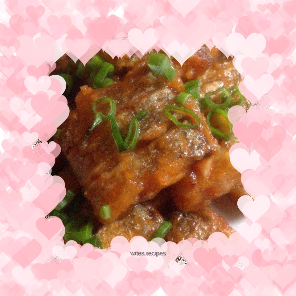 Sweet and sour hairtail fish