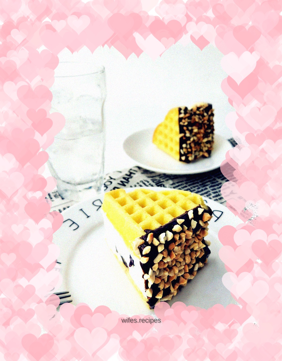 Waffle Ice Cream Sandwich