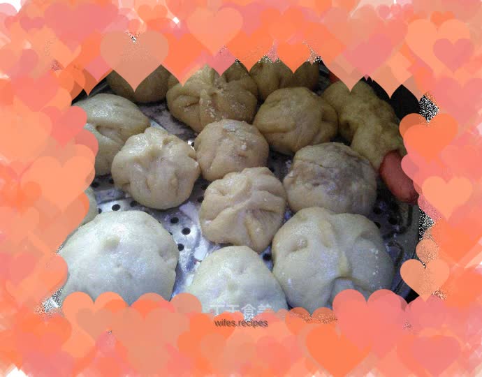 Mushroom and Lean Pork Buns