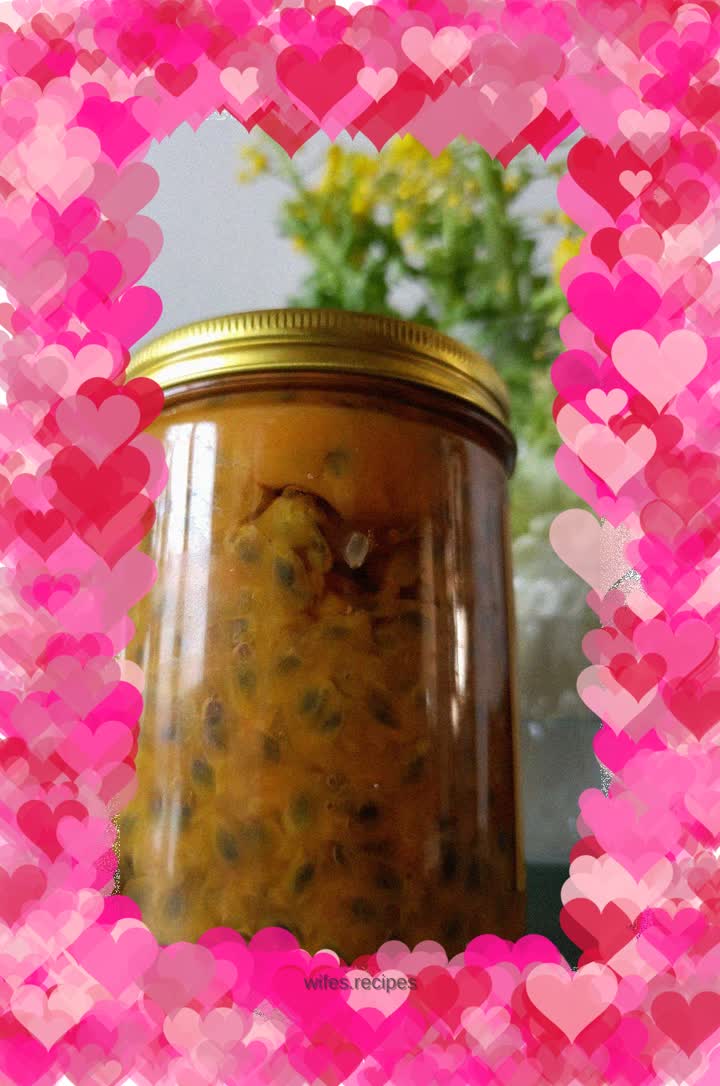 Honey Pickled Passion Fruit