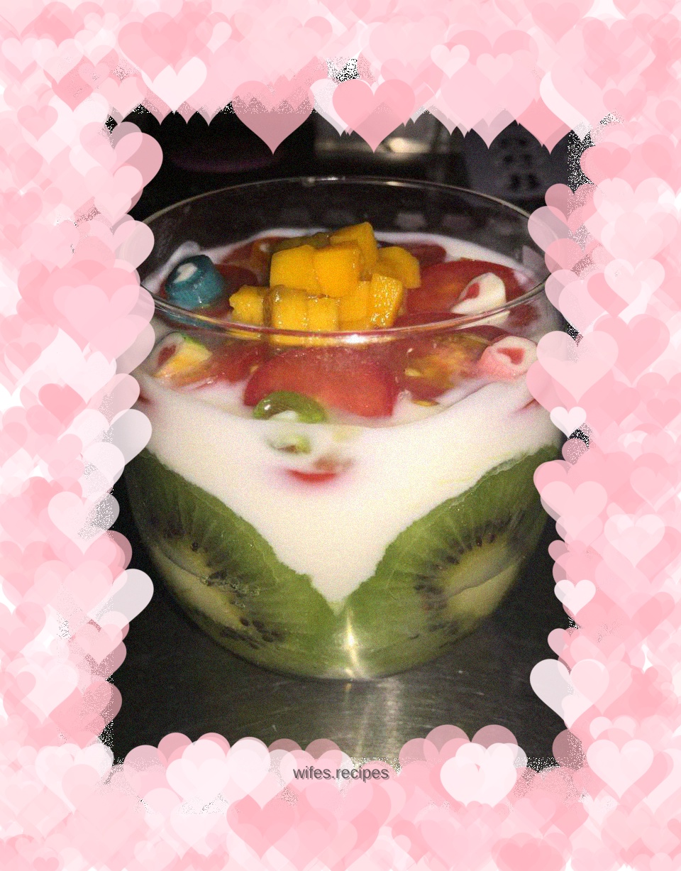 Despicable ~ cup wall fruit yogurt