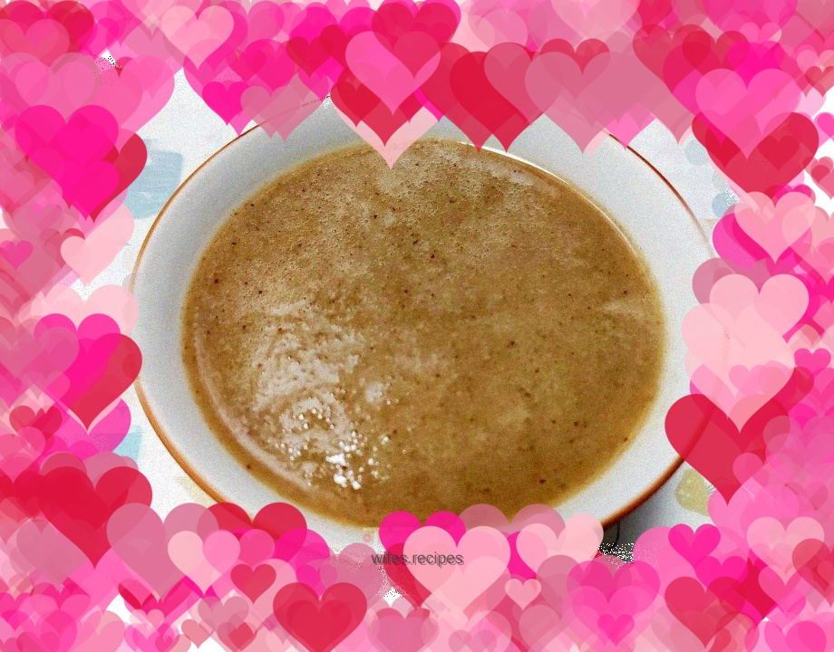 Yam and Oatmeal Paste