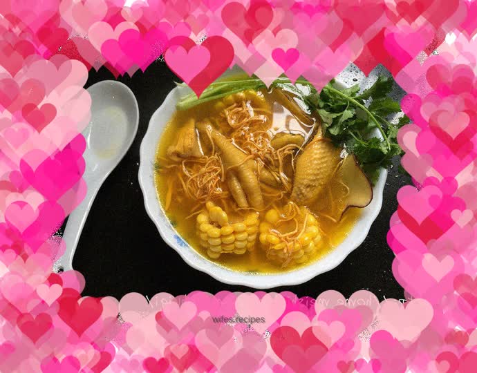 Cordyceps Flower Chicken Soup