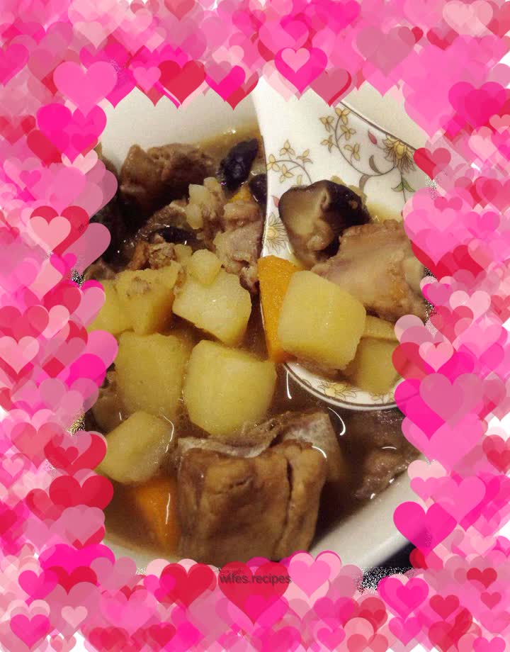 Potato Braised Pork Ribs