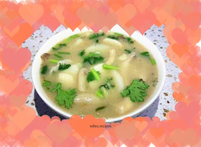 Taro soup