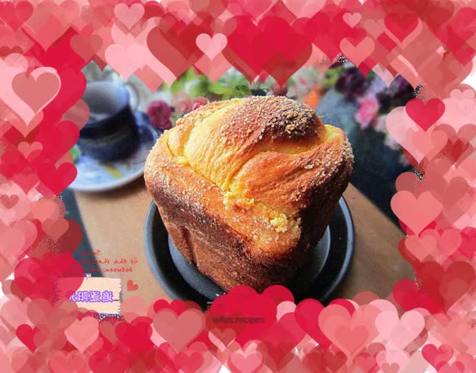 Soufflé bread--delicious bread that can also be made with a bread machine