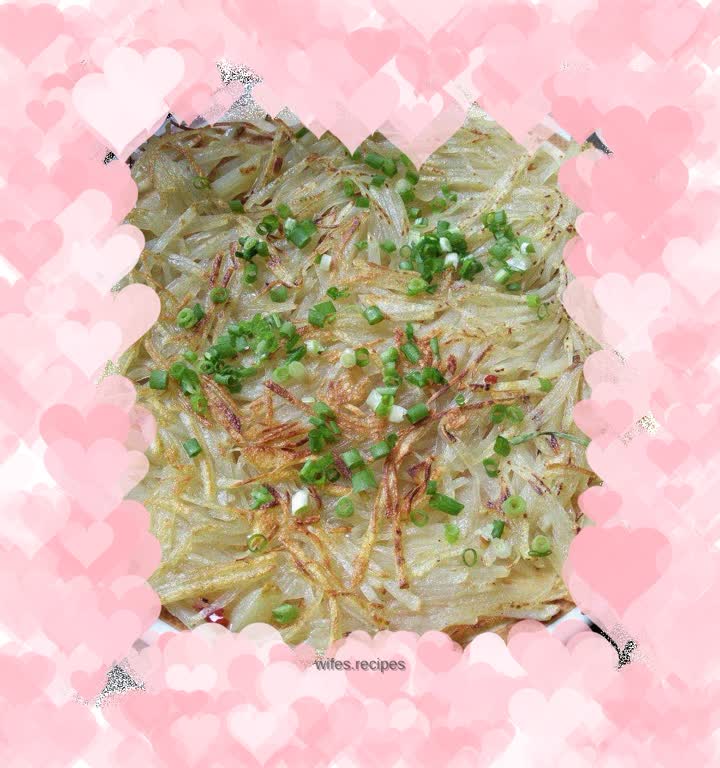 Stir-fried shredded potatoes