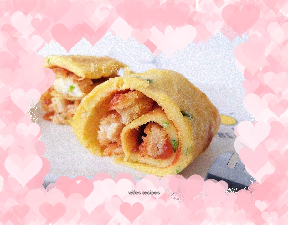 Scallion and Egg Burrito