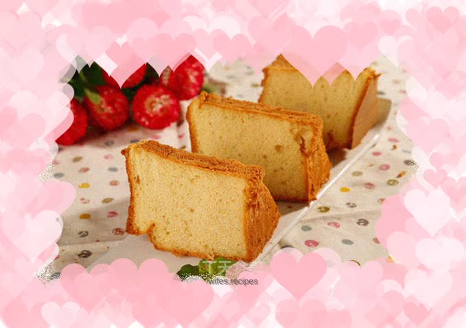 How to make red date chiffon cake