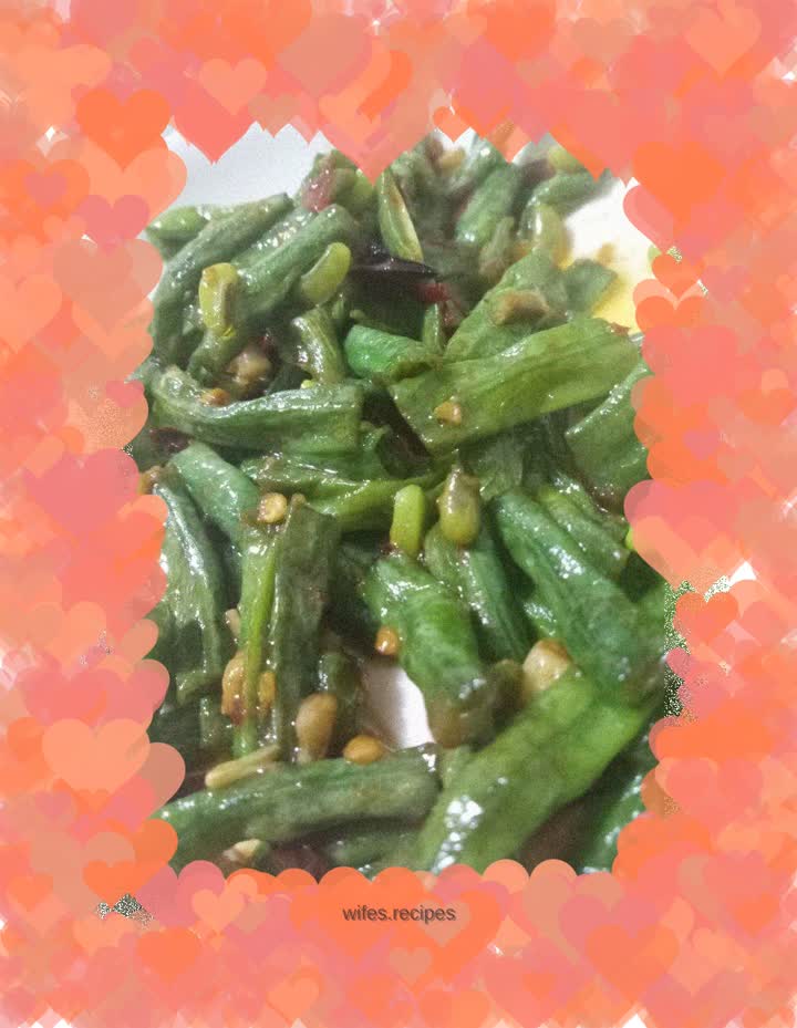 Stir-fried green beans