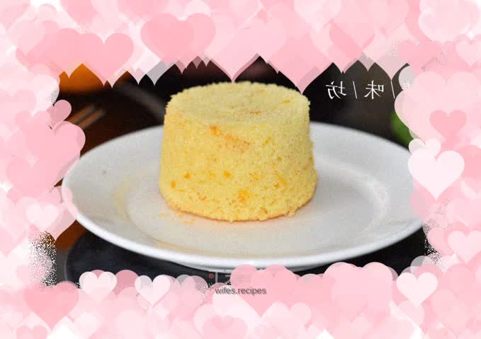 【Orange Sponge Cup Cake】