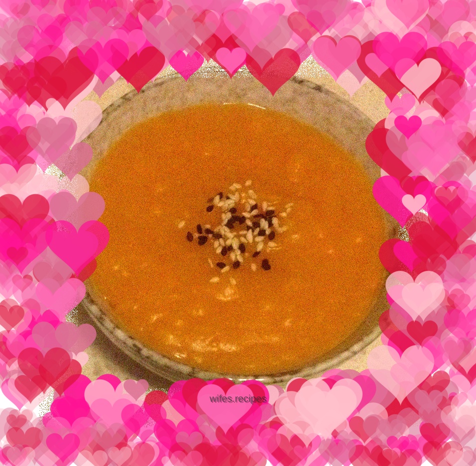 Delicious pumpkin porridge