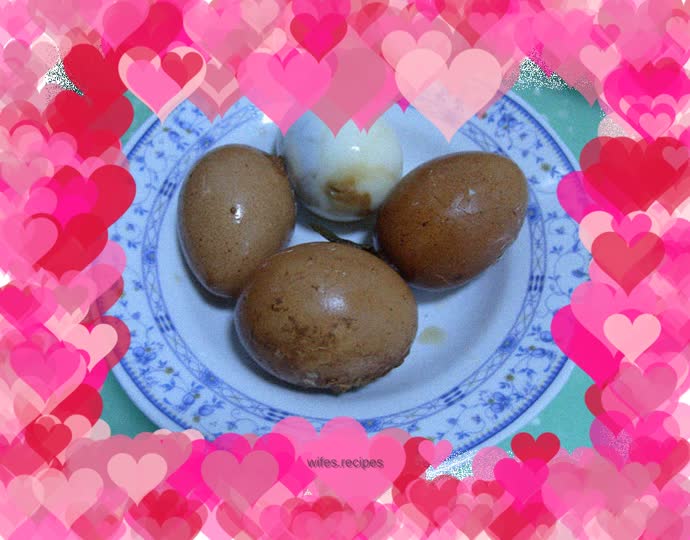 Kaka’s mother’s home-cooked food------tea eggs